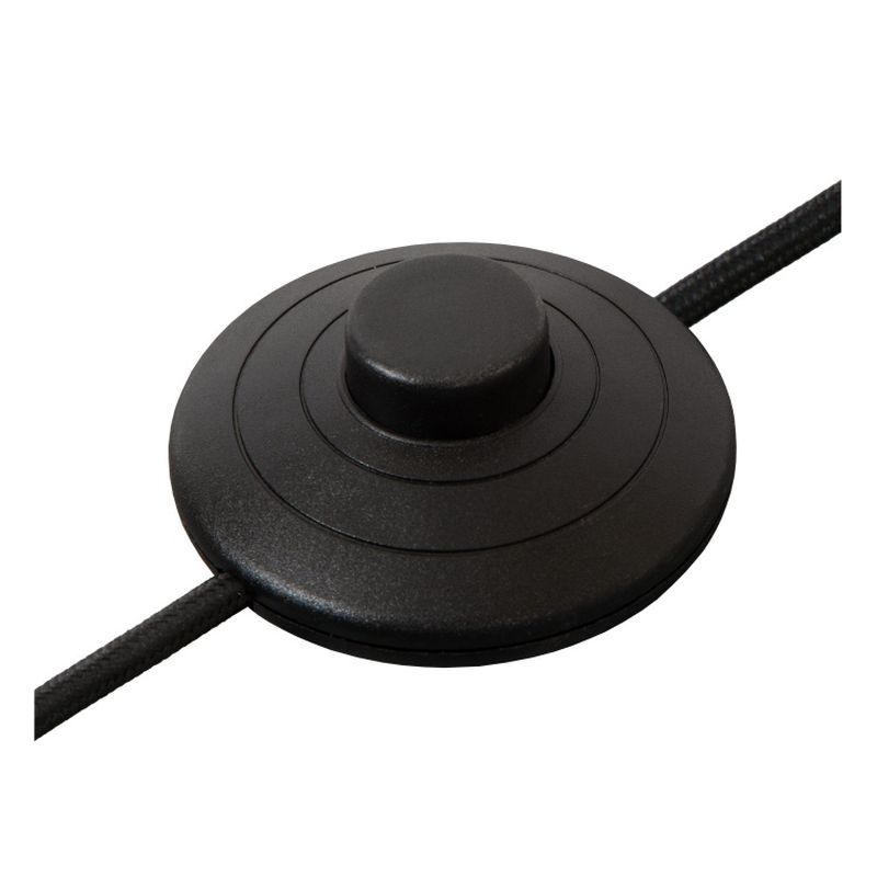 Lucide RANKOS - Stojacia lampa Arc - 1xE27 - Čierna